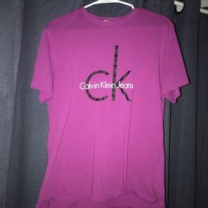 Purple CK tee